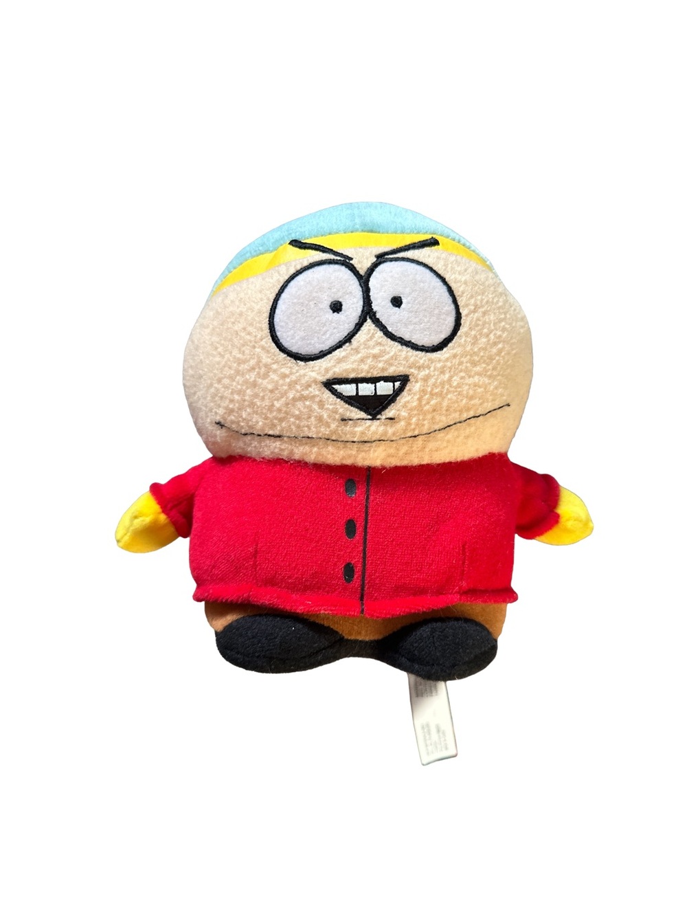 Funko Plush - Red Jacket, Yellow Hands, Light Blue Cap